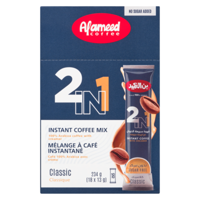 Mélange à café instantané 2 en 1