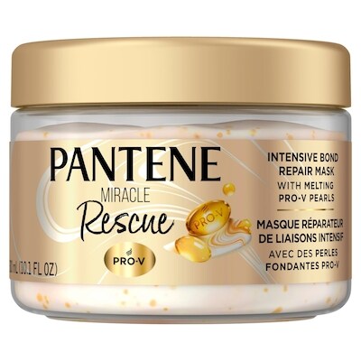 Pantene Pro-V Miracle Rescue Intensive Bond Repair Mask With Melting Pro-V Pearls, Melts Away Damage, Builds Bonds, Strengthens Ast Damage 300 ml, $5.00/100ml