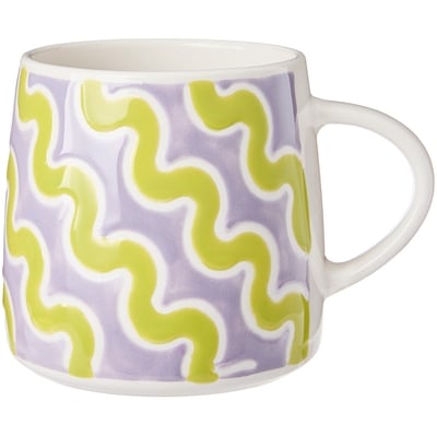 Life at Home Squiggle Mug - Purple 1 ea, $6.00/1ea