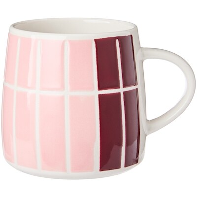 Life at Home Tasse à motif de tuiles - rose 1 ea, 6,00 $/1ch