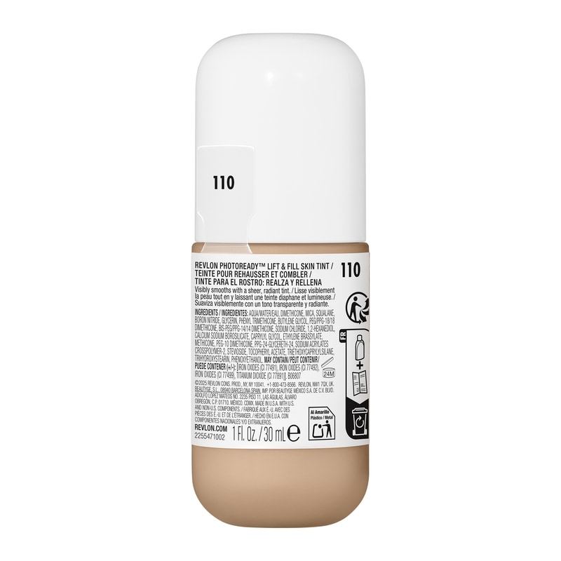 Photoready Lift & Fill Skin Tint, 110, Sheer glowy coverage