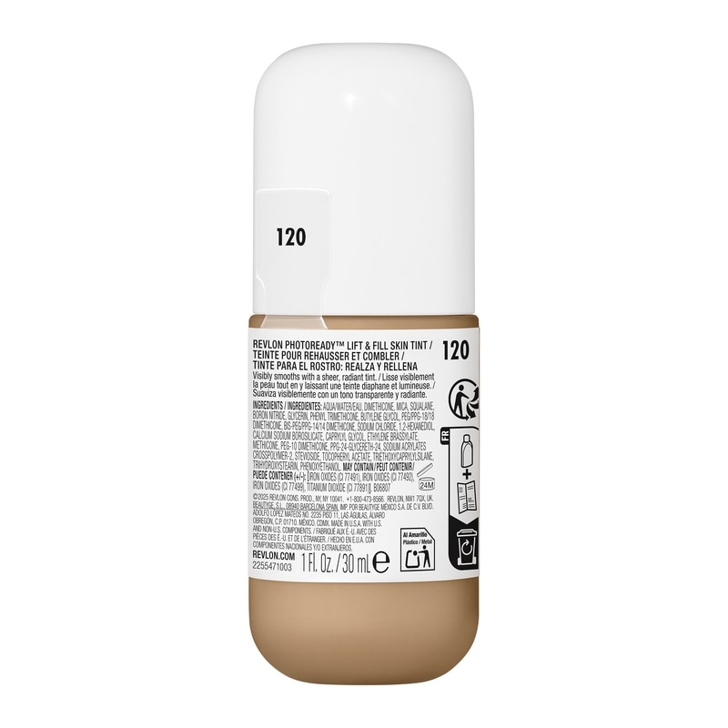 Photoready Lift & Fill Skin Tint, 120, Sheer glowy coverage