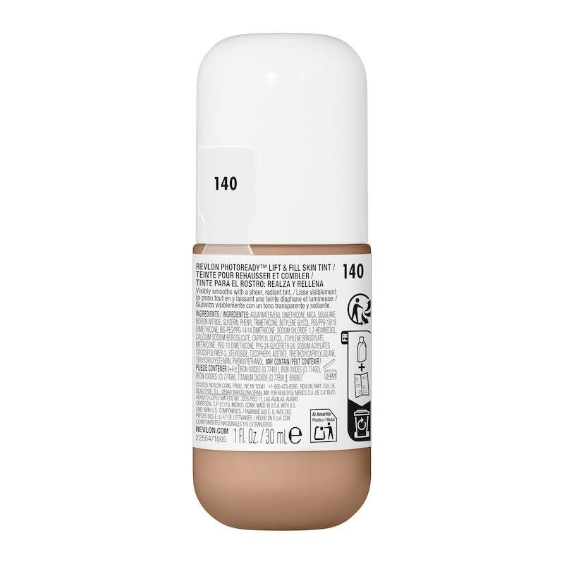 Photoready Lift & Fill Skin Tint, 140, Sheer glowy coverage