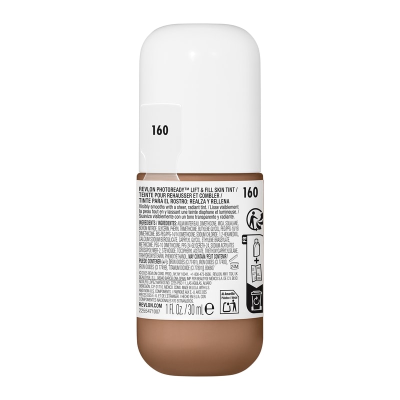 Photoready Lift & Fill Skin Tint, 160, Sheer glowy coverage