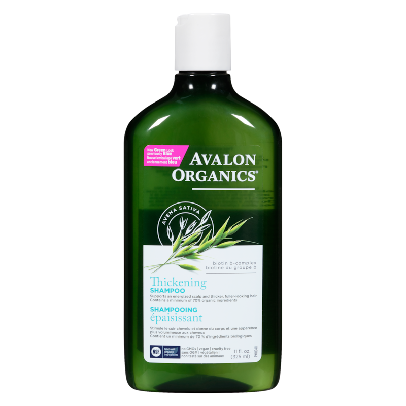 Ｗシャンプー1800２シルキー1800トリートメントエマルジョンプラス、リンバー Avalon Thickening Shampoo Biotin B-Complex - 325 ml | Zehrs