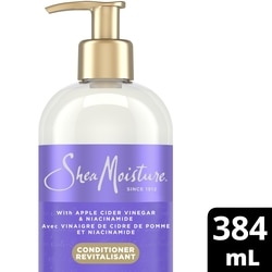 Shea Moisture Revitalisant Anti-Pelliculaire Cheveux Doux & Lisses au Vinaigre de Cidre 384 ml, 4,29 $/100ml