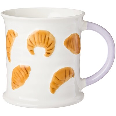 Life at Home Tasse à motif de croissants 1 ea, 7,00 $/1ch