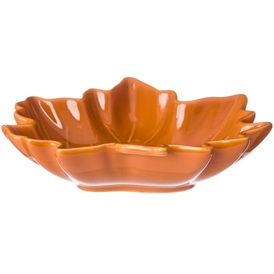 Life at Home Leaf Side Bowl - Orange 1 ea, $6.00/1ea