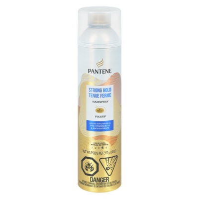 Pantene Strong Hold Aerosol Hairspray 397 g, $3.78/100g