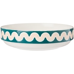 Life at Home Squiggle Dinner Bowl - Teal 1 ea, $9.00/1ea