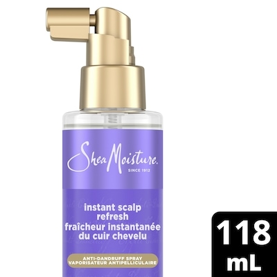 Shea Moisture Instant Scalp Refresh Anti-Dandruff Spray Hydrates Dry Hair 118 ml, $15.25/100ml