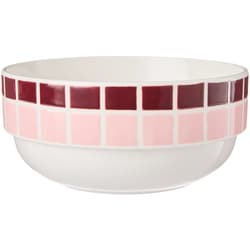 Life at Home Bol à céréales à motif de tuiles – rose 1 ea, 3,50 $/1ch
