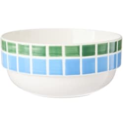 Life at Home Bol à céréales à motif de tuiles – bleu  1 ea, 6,00 $/1ch
