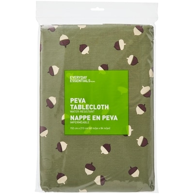 Everyday Essentials Nappe imperméable 60 po x 84 po – glands 1 ea, 6,00 $/1ch