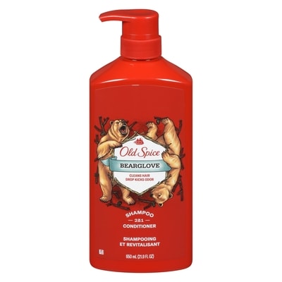 Old Spice Bearglove 2-in-1 Shampoo and Conditioner 650 ml, $2.00/100ml