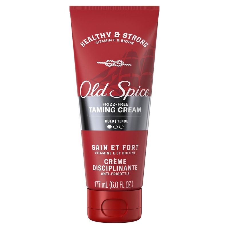Old Spice Frizz-Free Taming Cream, Healthy & Strong With Vitamin E