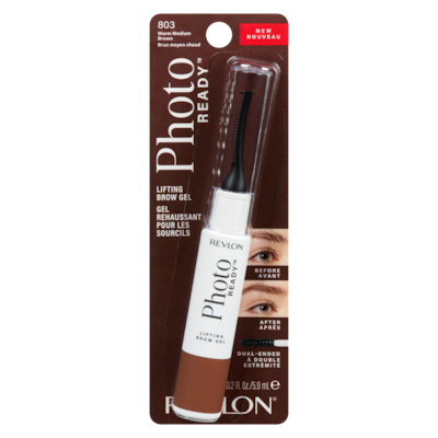 Revlon Gel rehaussant pour les sourcils 803 brun moyen chaud 1 ea, 16,49 $/1ch