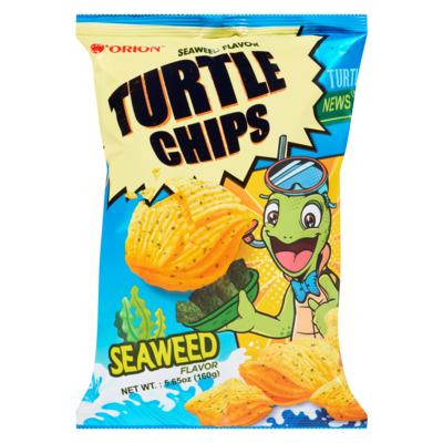 Orion Turtle Chips, Seaweed 160 g, $2.18/100g