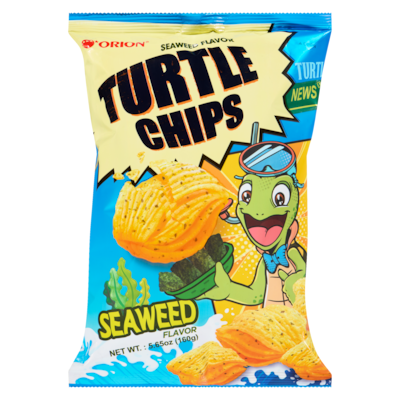 Orion Turtle Chips, Seaweed 160 g, $2.18/100g