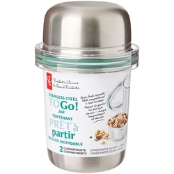 President's Choice Stainless Steel To Go Jar 2 ea, $4.00/1ea