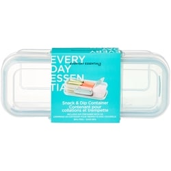 Everyday Essentials Contenant pour collations et trempette 1 ea, 3,00 $/1ch