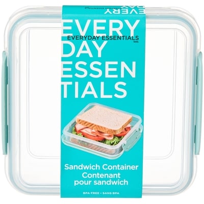 Everyday Essentials Sandwich Container 1 ea, $3.00/1ea