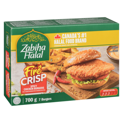 Spicy Chicken Burgers Fire Crisp