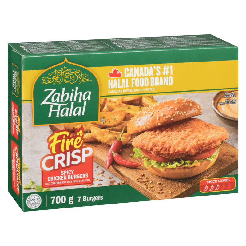 Spicy Chicken Burgers Fire Crisp