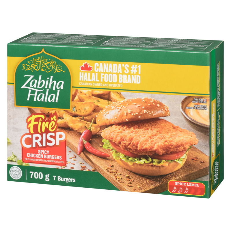Spicy Chicken Burgers Fire Crisp