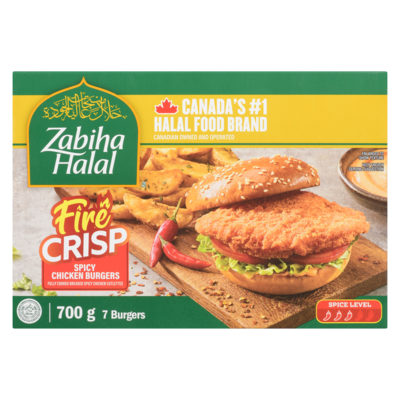 Spicy Chicken Burgers Fire Crisp