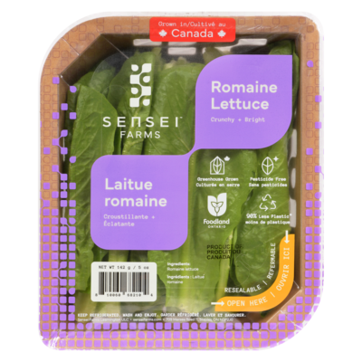 Sensei Farms Romaine Lettuce 142 g, $3.51/100g