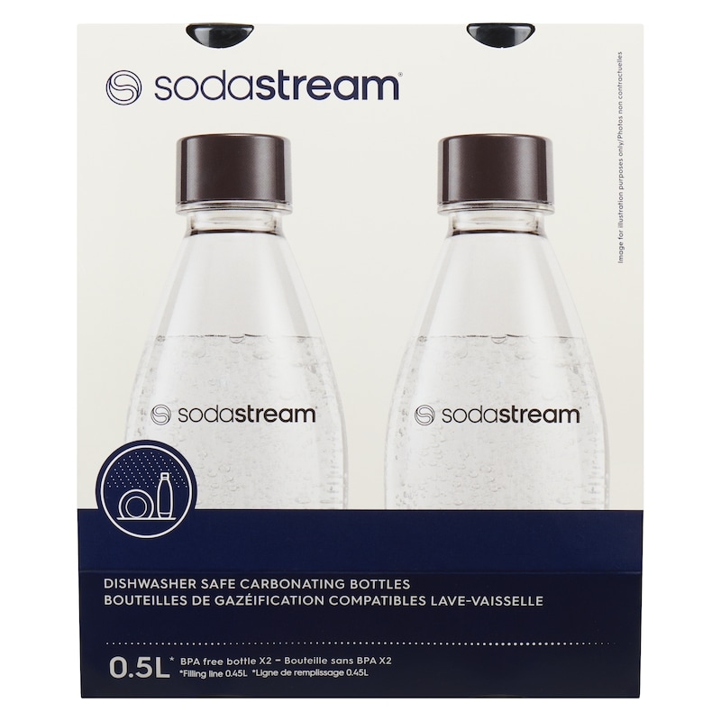 Dishwasher Safe Carbonating Bottles 0.5 L