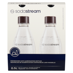 sodastream Bouteilles de gazéification compatibles lave-vaisselle 0.5 l 2 ea, 11,75 $/1ch