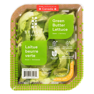 Sensei Farms Green Butter Lettuce 142 g, $3.51/100g
