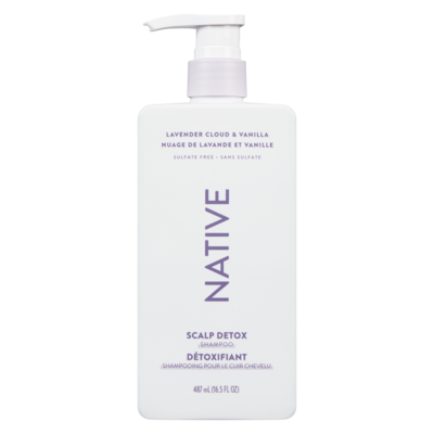 Native Lavendar Cloud & Vanilla Scalp Detox Shampoo 487 ml, $4.10/100ml