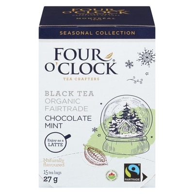 Four O'Clock Black Tea Chocolate Mint 15x27.0 g, $1.55/100g