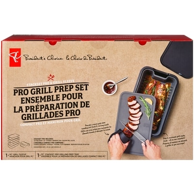 President's Choice Pro Grill Prep Set, 2 Piece Set 1 ea, $25.00/1ea