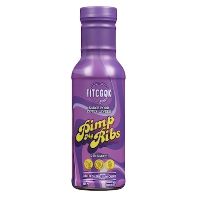 Fit Sauces Sauce pour côtes levées pimp my ribs 355 ml, 2,96 $/100ml