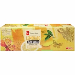 President's Choice Zero Sugar Lemonade Sparkling Soda 12 Pack