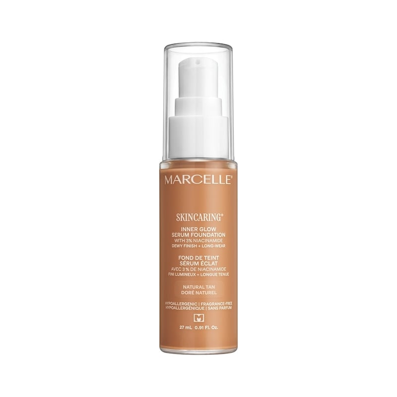 Skincaring Inner Glow Serum Foundation Natural Tan