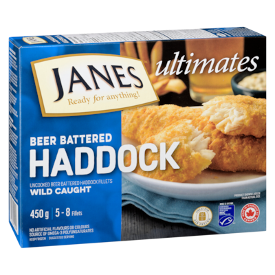 Beer Battered Haddock