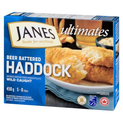 Beer Battered Haddock