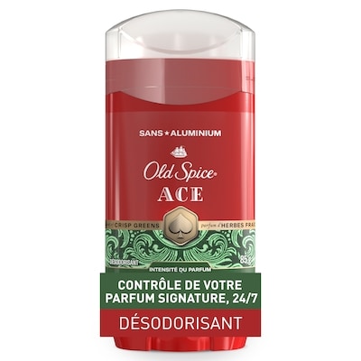 Old Spice Désodorisant pour hommes Collection rouge, parfum Ace 85 g, 11,16 $/100g