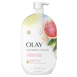 Olay Fresh Radiance Body Wash with Essence of Watermelon and Agave, Vitamin B3 and Antioxidant Blend 1035 ml, $1.64/100ml