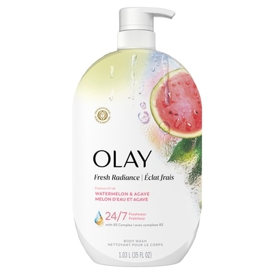 Olay Fresh Radiance Body Wash, Watermelon & Agave 1035 ml, $1.64/100ml