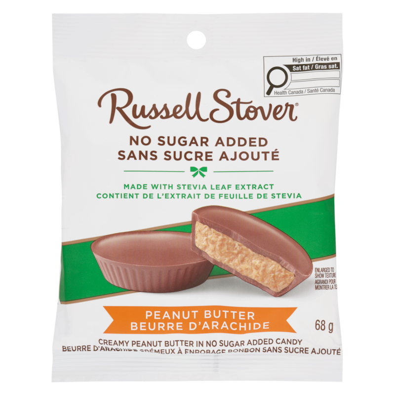 Creamy Peanut Butter In No Sugar Added Candy