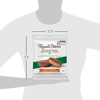 No Sugar Added Peanut Butter Cups Bag