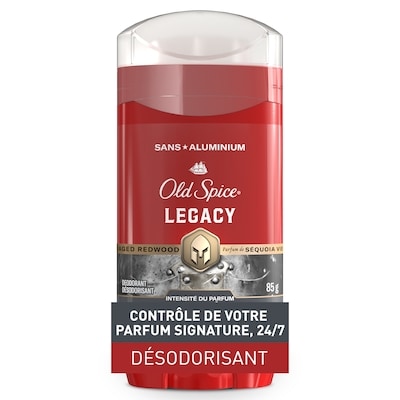 Old Spice Désodorisant Collection rouge pour hommes, parfum Legacy 85 g, 11,16 $/100g