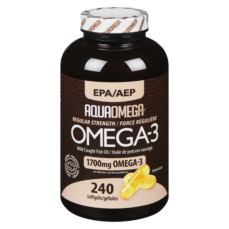 Omega-3 Wild Caught Fish Oil Regular Strength