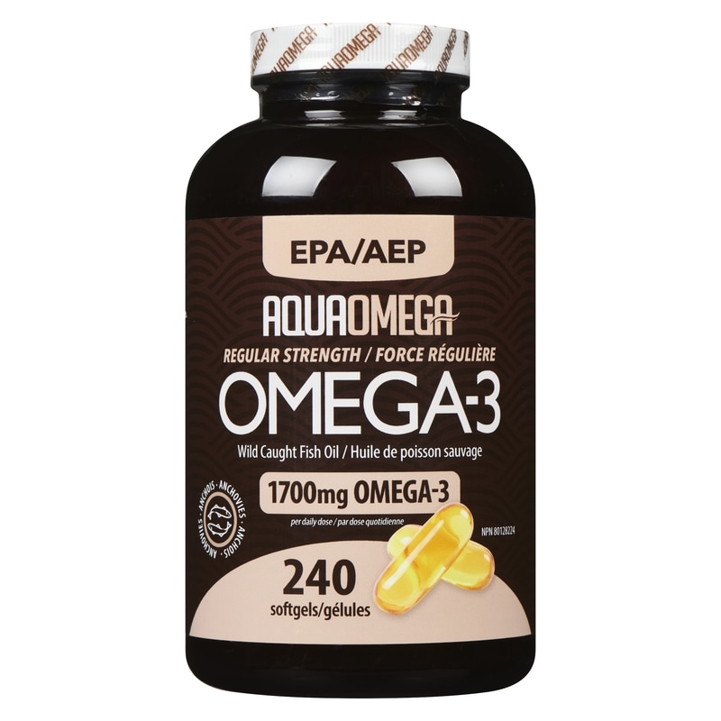 Omega-3 Wild Caught Fish Oil Regular Strength